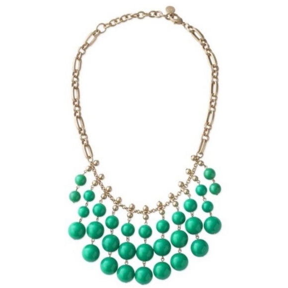STELLA & DOT • Kelly Green Jolie Statement Necklace - Picture 5 of 9